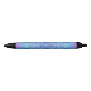 Caneta Preta Dançarino azul