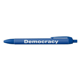 Caneta Preta Democracia 2024 Eleição Presidencial