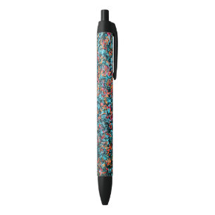 Caneta Preta Design abstrato