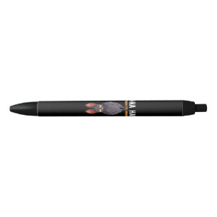 Caneta Preta Design De Bat Engraçado Para Homens Bat De Aves No