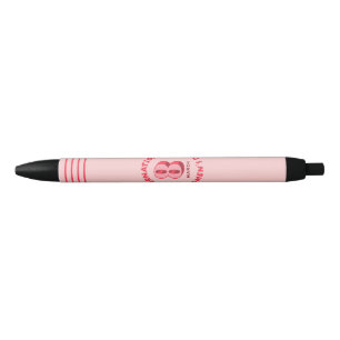 Caneta Preta Dia Internacional da Mulher Rosa, 8 de março