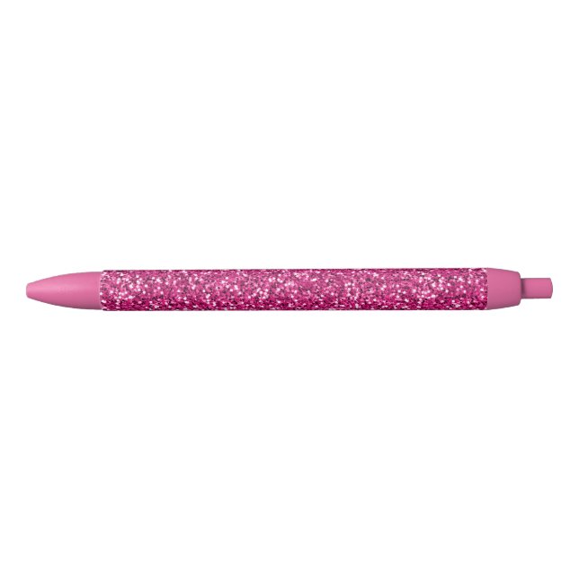 Caneta Preta Dimitten cor-de-rosa (Frente)
