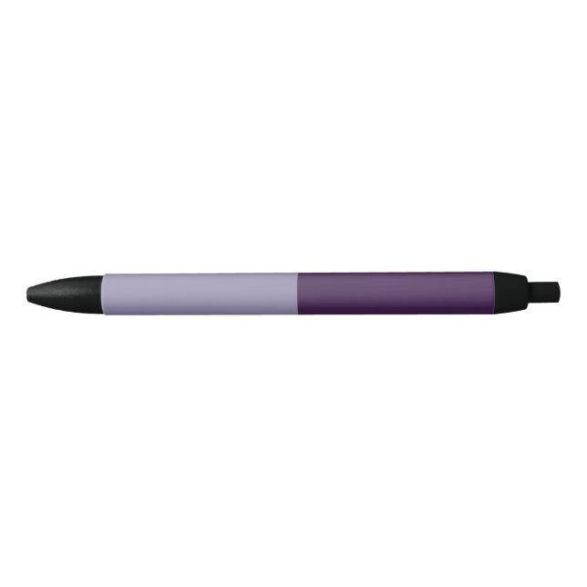 Caneta Preta Dois Tom - Roxo (Frente)