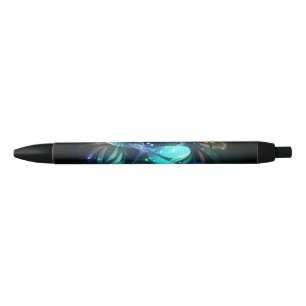 Caneta Preta Dragonflies de lago