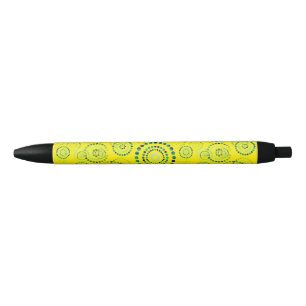 Caneta Preta Dts Circle Power Flowers II + seu backgr. & ideia