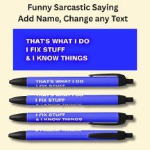 É o que faço para consertar coisas e sei coisas