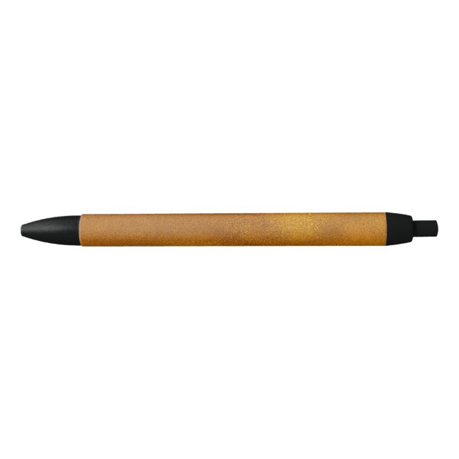 Caneta Preta Efeito Dourado (Frente)