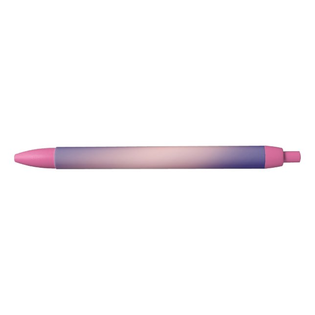 Caneta Preta Efeito fotovoltaico rosa (Frente)