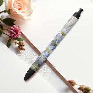 Caneta Preta Ellis Rowan Blue Cloud Water Lily Vintage Flowers