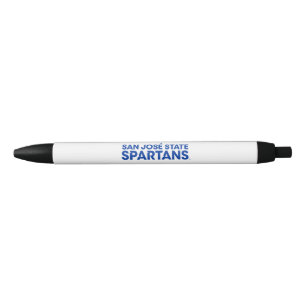 Caneta Preta Estado Spartans Wordmark de San Jose