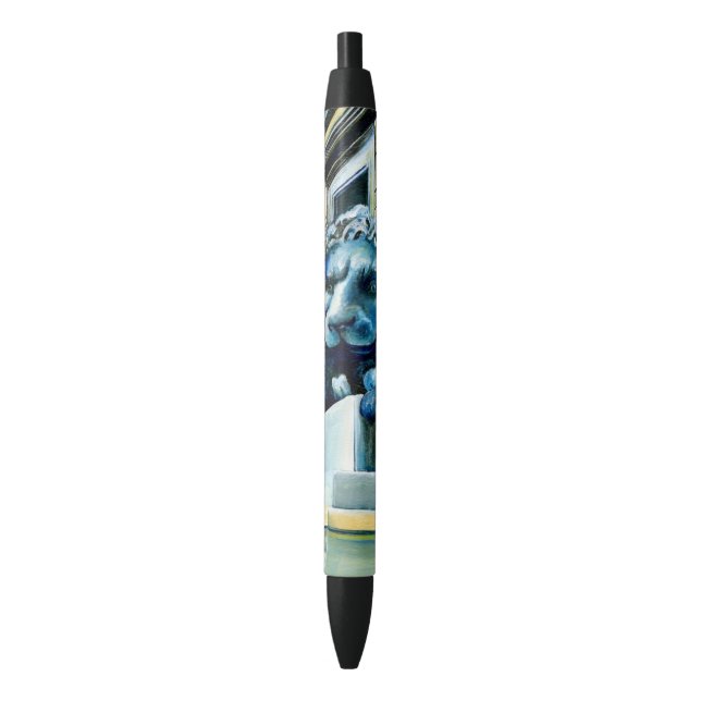 Caneta Preta Esteemed Feline (Frente Vertical)