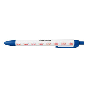 CANETA PRETA ESTILO MODERNO PERSONALIZÁVEL BRANCO VERIFICADO MA