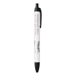 Caneta Preta Extensão de Lash de Mascara Raqueta Olhos