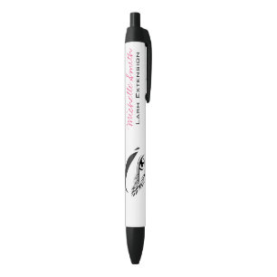 Caneta Preta Extensão de Lash de Mascara Raqueta Olhos