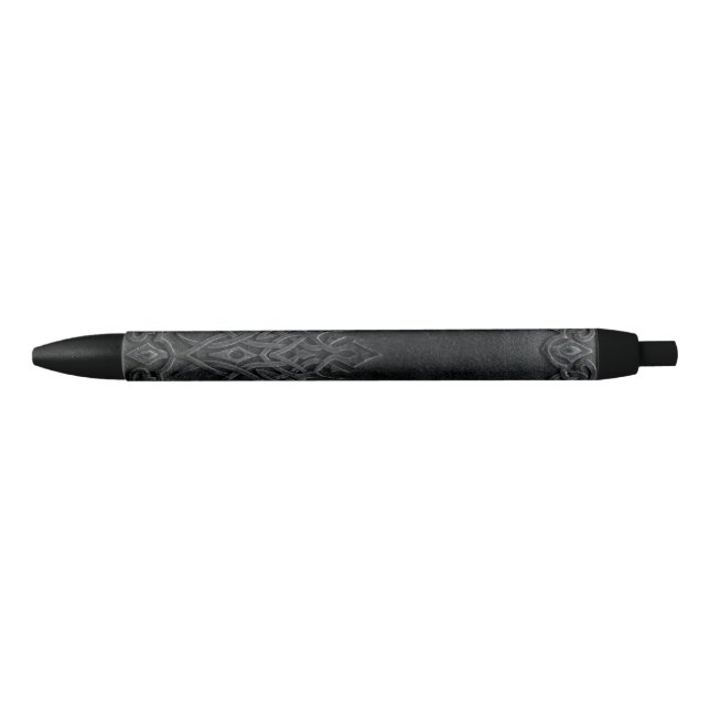 Caneta Preta Falln Dark Tribal (Frente)