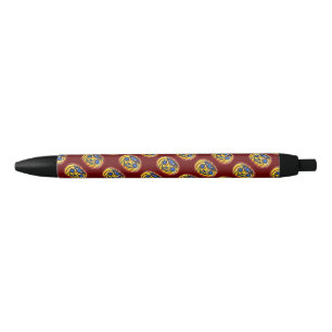 Caneta Preta Falln Peeky Pumpkin Vintage Halloweenies