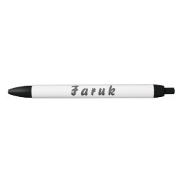 Caneta Preta Faruk Kugelschreiber
