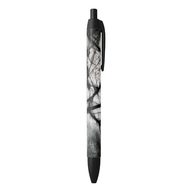 Caneta Preta Fechando em (parte de inferior (Vertical))