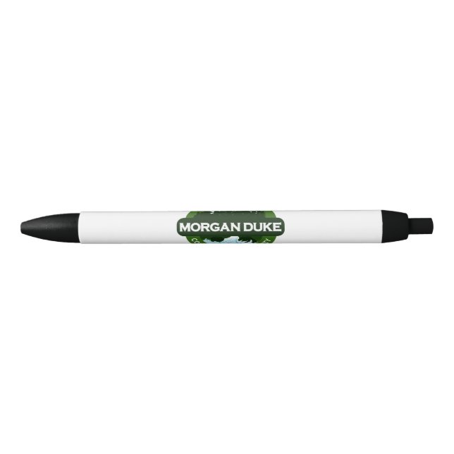 Caneta preta feita sob encomenda da guarnição, de (Frente)