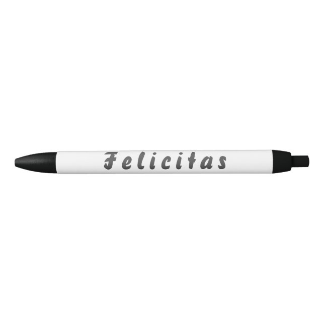 Caneta Preta Felicitas Kugelschreiber (Frente)