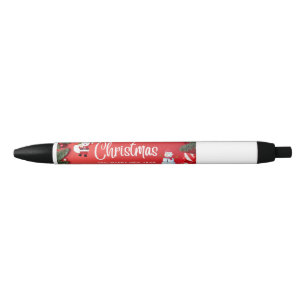 Caneta Preta Feliz Natal