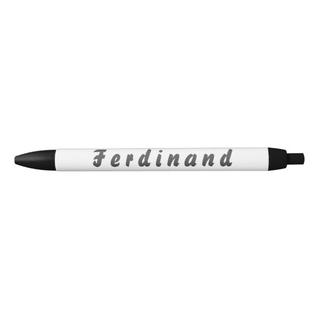 Caneta Preta Ferdinand Kugelschreiber (Frente)