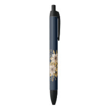 Flor silvestre, fundo azul floral