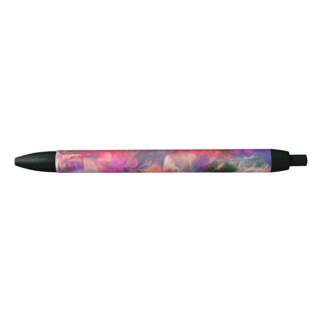 Caneta Preta Floral Fantasy (Frente)