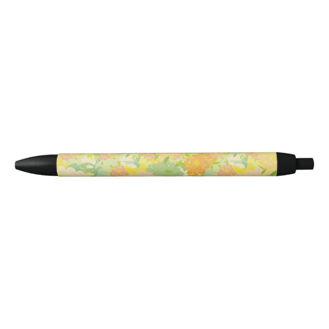 Caneta Preta Flores (Frente)