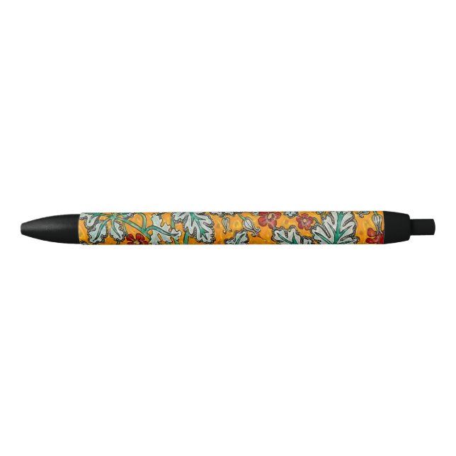 Caneta Preta Flores Amarelas de Betty (Frente)