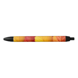 Caneta Preta folhas de outono
