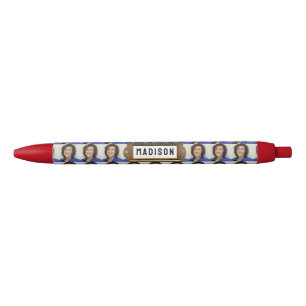 Caneta Preta Foto Personalizada