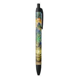 Caneta Preta Fraturas Imperiais de Cobre Vase (1887) Van Gogh