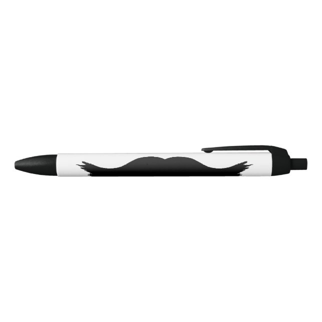 Caneta Preta Furry Black Mustache (parte de cima)