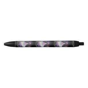 Caneta Preta Galaxy Lovely Cat