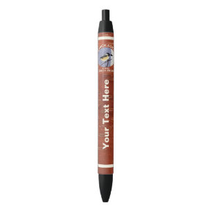 Caneta Preta Galinha-de-bico