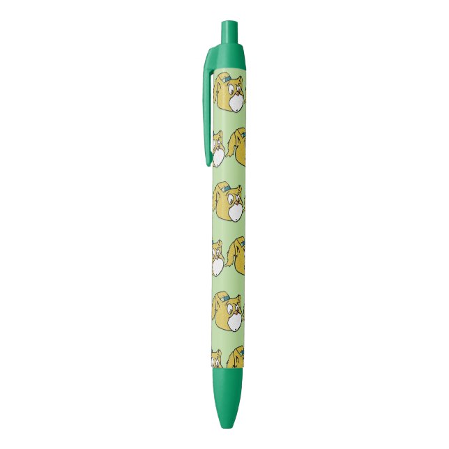 Caneta Preta Gatos Boomi (Topo (Vertical))
