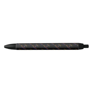 Caneta Preta Gay de queda e orgulho