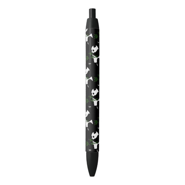 Caneta Preta Giant Panda Come Bamboo Black (Frente Vertical)