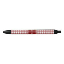 Gingham Vermelho de Ohio