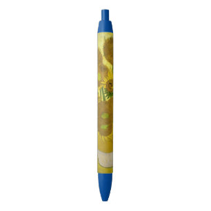 Caneta Preta Girassóis de Van Gogh