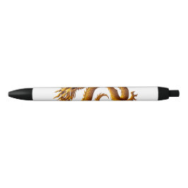Caneta Preta Golden Dragon