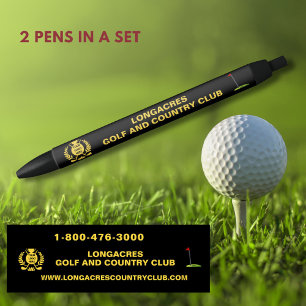 Caneta Preta Golf & Country Club League Logo Website Phone Cane