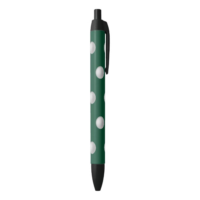 Caneta Preta Golfing Writing Pens (parte de inferior (Vertical))