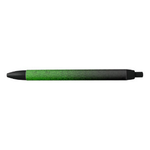Caneta Preta Gradação da Brilhante Preta e Verde