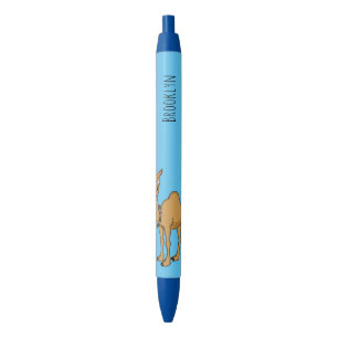 Caneta Preta Gráfico de desenhos do camelo feliz