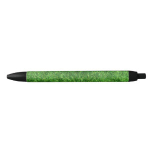 Caneta Preta Grama Verde