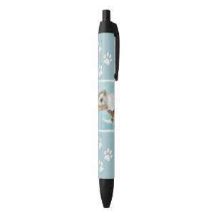 Caneta Preta Grand Basset Griffon Vendeen - Arte Original para