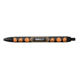 Caneta Preta Halloween Criativo