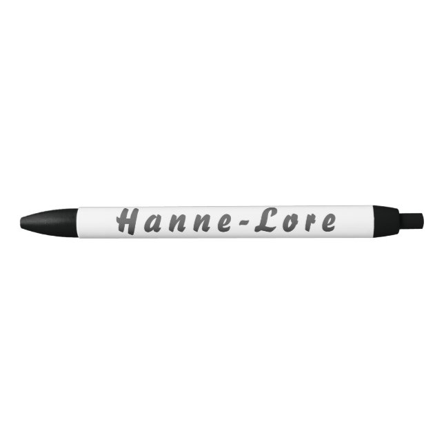 Caneta Preta Hanne-Lore Kugelschreiber (Frente)